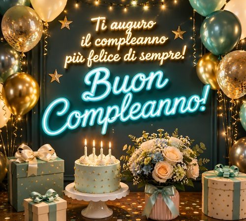 Commovente saluto di compleanno gif