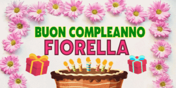 Buon Compleanno Fiorella gif