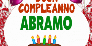Buon Compleanno Abramo