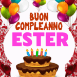 Buon Compleanno Ester