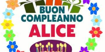 Buon Compleanno Alice gif