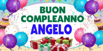 Buon Compleanno Angelo