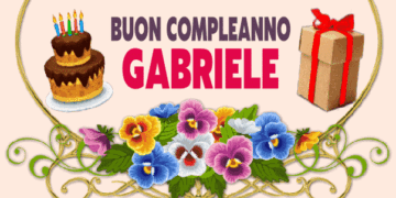 Buon Compleanno Gabriele