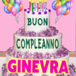 Buon Compleanno Ginevra