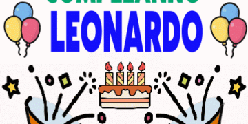 Buon Compleanno LEONARDO