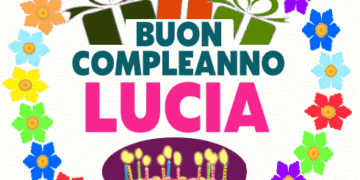 Buon Compleanno Lucia