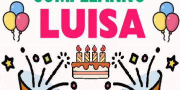 Buon Compleanno Luisa