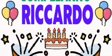 Buon Compleanno Riccardo