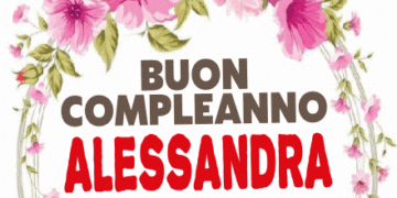 Buon Compleanno Alessandra