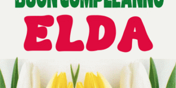 Buon Compleanno ELDA