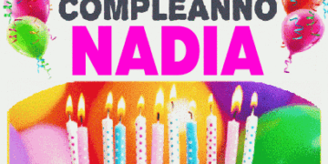 Buon Compleanno Nadia