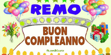 Buon Compleanno Remo