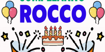 Buon Compleanno Rocco
