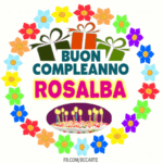 Buon Compleanno Rosalba