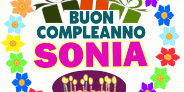 Buon Compleanno Sonia