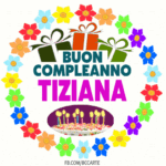 Buon Compleanno Tiziana