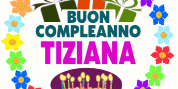 Buon Compleanno Tiziana