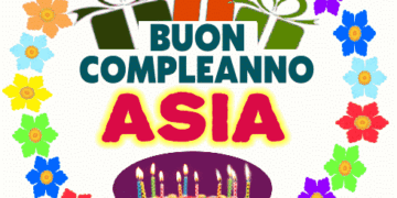 Buon Compleanno Asia