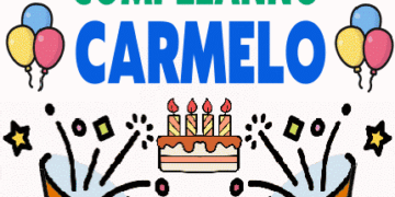 Buon Compleanno Carmelo