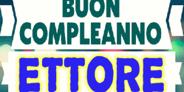 Buon Compleanno Ettore