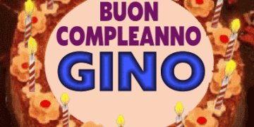 Buon Compleanno Gino