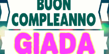 Buon Compleanno Giada