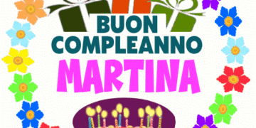 Buon Compleanno Martina