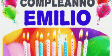 Buon Compleanno Emilio