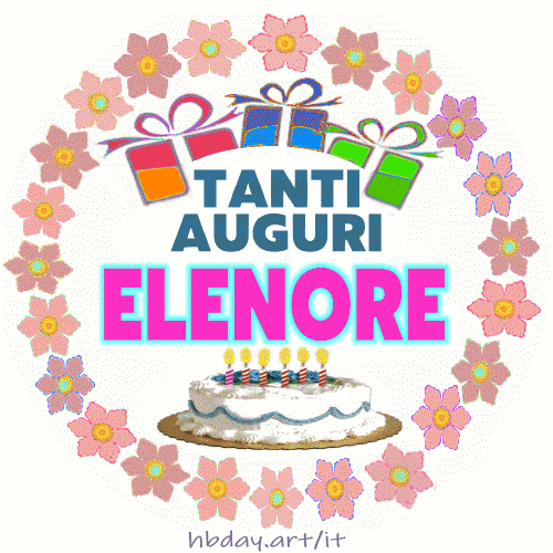 Tanti Auguri Elonore
