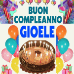 Buon Compleanno Gioele