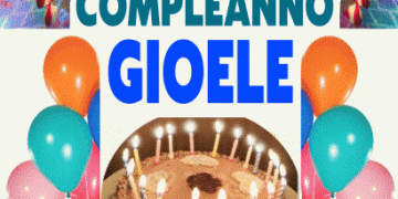 Buon Compleanno Gioele