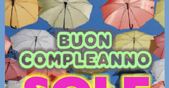 Buon Compleanno Sole