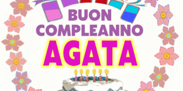 Buon Compleanno Agata