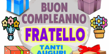 Buon Compleanno Fratello