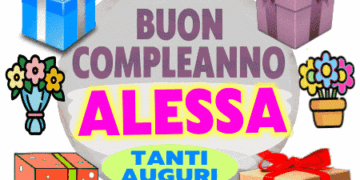buon compleanno Alessa