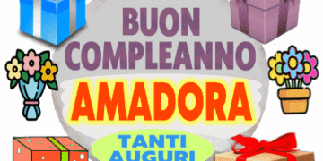 Buon Compleanno Amadora
