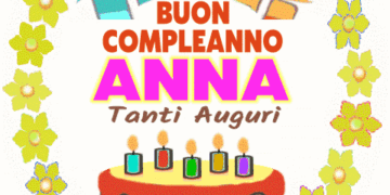 Buon Compleanno Anna