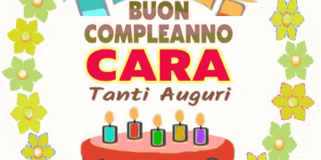 Buon Compleanno Cara