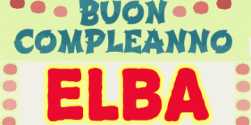 BuoN Comppleanno Elba