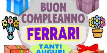 Buon Compleanno Ferrari
