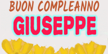 buon compleanno Giuseppe