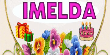 buon compleanno Imelda
