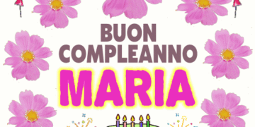 Buon Compleanno Maria