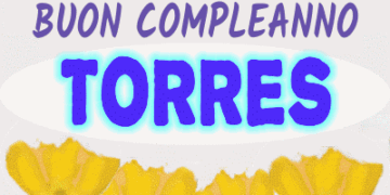 buon compleanno Torres