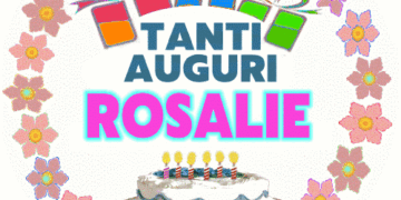 Tanti Auguri Rosalie