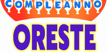 Buon Compleanno Oreste
