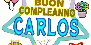 Buon Complanno Carlos