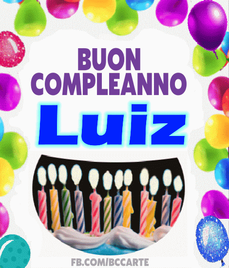 Buon Compleanno Luiz