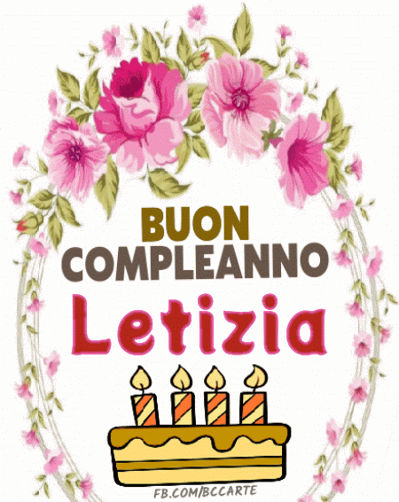 buon compleanno letizia