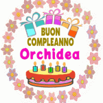 Buon Compleanno Orhidea